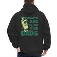Saturdays Are Fore The Dads Golf Men's Hoodie Back Print