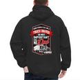 Semi Truck Driver For Truckers And Dads Small Men's Hoodie Back Print