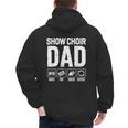 Show Choir Dad Drive Pay Cheer Dad Of A Choir Performer Men's Hoodie Back Print