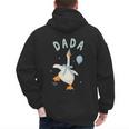 Silly Dada Silly Goose Mom Birthday Family Matching Party Men's Hoodie Back Print
