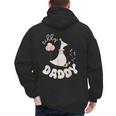 Silly Daddy Silly Goose Dad Birthday Family Matching Party Men's Hoodie Back Print