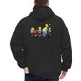 The Simpsons Father's Day Homer And Kids Bike Ride With Dad Men's Hoodie Back Print The Simpsons Father's Day Homer And Kids Bike Ride With Dad Men's Hoodie Back Print