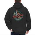 Skeleton Dad Tax Making Sure It's Not Poison Father's Day Men's Hoodie Back Print