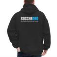 Soccer Dad Cute Men's Hoodie Back Print