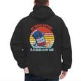 My Social Battery Is As Dead As My Dad Men's Hoodie Back Print
