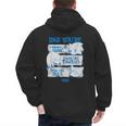Sonic The Hedgehog Father's Day Dad Qualities Distressed Men's Hoodie Back Print