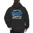 Soon To Be Daddy Again Est 2026 Dad Baby Announcement Men's Hoodie Back Print