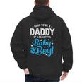 Soon To Be A Daddy Of A Baby Boy New Dad Expecting Father Men's Hoodie Back Print