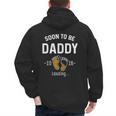 Soon To Be Daddy Est 2026 Loading First Time Dad Men's Hoodie Back Print