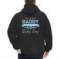 Soon To Be A Daddy Of a Handsome Baby Boy Announcement Men's Hoodie Back Print