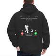 Sorry Missed Call Fisher Dad In Spanish Men's Hoodie Back Print