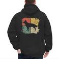 Square Retro German Shepherd Owner Dog Shepard Dad Mom Men's Hoodie Back Print Square Retro German Shepherd Owner Dog Shepard Dad Mom Men's Hoodie Back Print