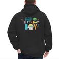 Star Wars Grogu Mandalorian Toon Dad Of The Birthday Boy Men's Hoodie Back Print
