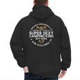 Super Camping King Camp Camper Dad Men Husband Men's Hoodie Back Print