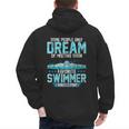 Swimming Parent Swimmer Mom Dad My Favorite Swim Meet Men's Hoodie Back Print Swimming Parent Swimmer Mom Dad My Favorite Swim Meet Men's Hoodie Back Print
