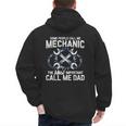 Tee Styley Mechanic Dad Novelty Small Men's Hoodie Back Print Tee Styley Mechanic Dad Novelty Small Men's Hoodie Back Print
