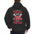 My Toolbox Costs More Than Your Car Mechanic Dad Rrepair Guy Men's Hoodie Back Print
