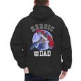 Transformers Father's Day Optimus Prime Heroic Dad Vintage Men's Hoodie Back Print