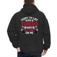 Tuxedo Cat Owner Tuxedo Cat Dad Tuxedo Cat Mom Men's Hoodie Back Print