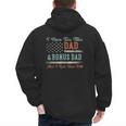 I Have Two Titles Dad & Bonus Dad I Rock Them Both Bonus Dad Men's Hoodie Back Print