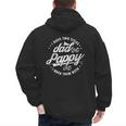 I Have Two Titles Dad And Pappy Saying For Pappy Men's Hoodie Back Print