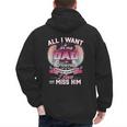 All I Want Is For My Dad In Heaven To Know How Much I Love Men's Hoodie Back Print