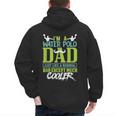 Water Polo Dad Water Sports Men Water Polo Player Men's Hoodie Back Print