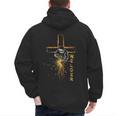 Welder Christian Cross Weld Welding Dad Jesus Lover Men's Hoodie Back Print