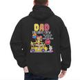 The Wheels On The Bus Dad Birthday Crew Party Toddler Kids Men's Hoodie Back Print