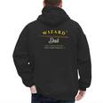 Wizard Dad Shirt Cute Magical Men's Hoodie Back Print