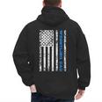 Wrestling Dad Men's Hoodie Back Print