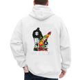 Autism Dad Support Alone Puzzle You'Ll Never Walk Premium Tri-Blend Men's Hoodie Back Print Autism Dad Support Alone Puzzle You'Ll Never Walk Premium Tri-Blend Men's Hoodie Back Print