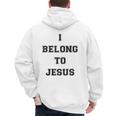 I Belong To Jesus Christian Gym Apparel Christian Dad Men's Hoodie Back Print