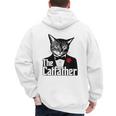 The Cat Father Cool Cat Dad Cat Lovers Men's Hoodie Back Print