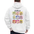 Cat Lover Cat Mom Cat Dad Crazy Cat Lady Cattitudes Men's Hoodie Back Print