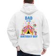 Dad Of The Birthday Boy Circus Ringmaster Party Birthday Men's Hoodie Back Print Dad Of The Birthday Boy Circus Ringmaster Party Birthday Men's Hoodie Back Print