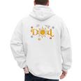 Dad Of The Birthday First Trip Around The Sun Bday Boy Men's Hoodie Back Print