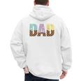 Dad Of The Sweet One Ice Cream 1st First Family Father's Day Men's Hoodie Back Print