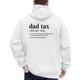 Dad Tax Definition Tee For Men Father's Day Men's Hoodie Back Print