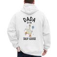 Dada Of The Silly Goose First Birthday Family Matching Men's Hoodie Back Print