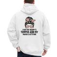 I Got My Daddy's Temper And My Mama's Attitude Men's Hoodie Back Print I Got My Daddy's Temper And My Mama's Attitude Men's Hoodie Back Print