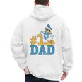 Disney Donald Duck Number One Dad Sunglasses Father's Day Men's Hoodie Back Print