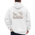Father Day The Rodfather Dad Fishing From Daughter Son Men's Hoodie Back Print