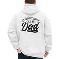 My Favorite People Call Me Dad Father's Day Men's Hoodie Back Print