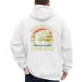 Fishing Father Day Tee Bruh Don't Be a Dumb Bass Dad Men's Hoodie Back Print