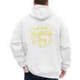 Harry Potter Dad Of The Birthday Boy Magical Things Logo Men's Hoodie Back Print
