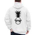IVF DAD Pineapple Transfer Day Retrieval Day Infertility Men's Hoodie Back Print IVF DAD Pineapple Transfer Day Retrieval Day Infertility Men's Hoodie Back Print