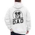 Mini Aussie Dad Dog Owner For Men Dad Christmas Men's Hoodie Back Print