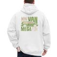 Mini Van Mega Fun Mom Dad T-Shirt Men's Hoodie Back Print