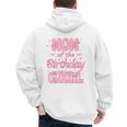 Mom And Dad Of The Birthday Girl Coquette Family Matching Men's Hoodie Back Print Mom And Dad Of The Birthday Girl Coquette Family Matching Men's Hoodie Back Print